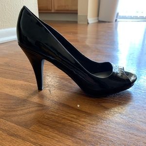 Black Fergalicious Pump Heels